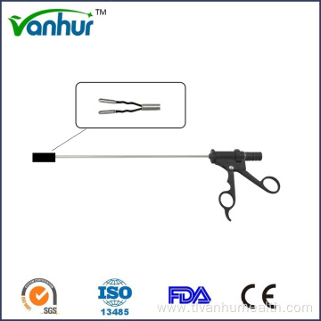 Laparoscopy Bipolar Coagulating forceps with plastic handle